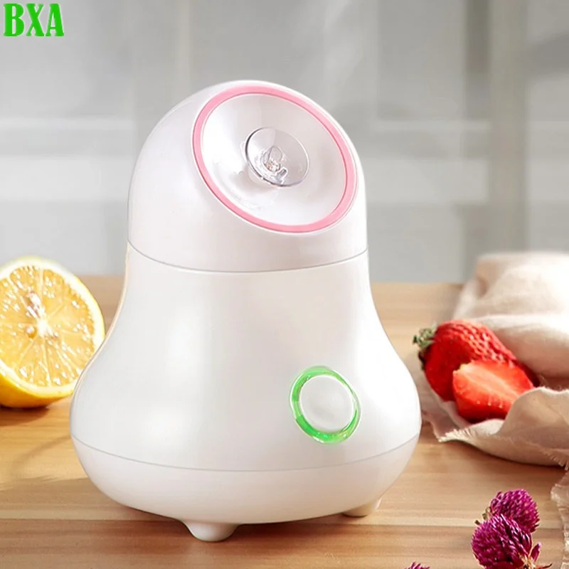 Facial Steamer Nano - เครื่องพ่นไอน้ำนาโนสำหรับสปาซาวน่าใบหน้าไอน้ำเครื่องอบไอน้ำสำหรับผิวหน้าผักและผลไม้เครื่องพ่นไอน้ำให้ความชุ่มชื้น