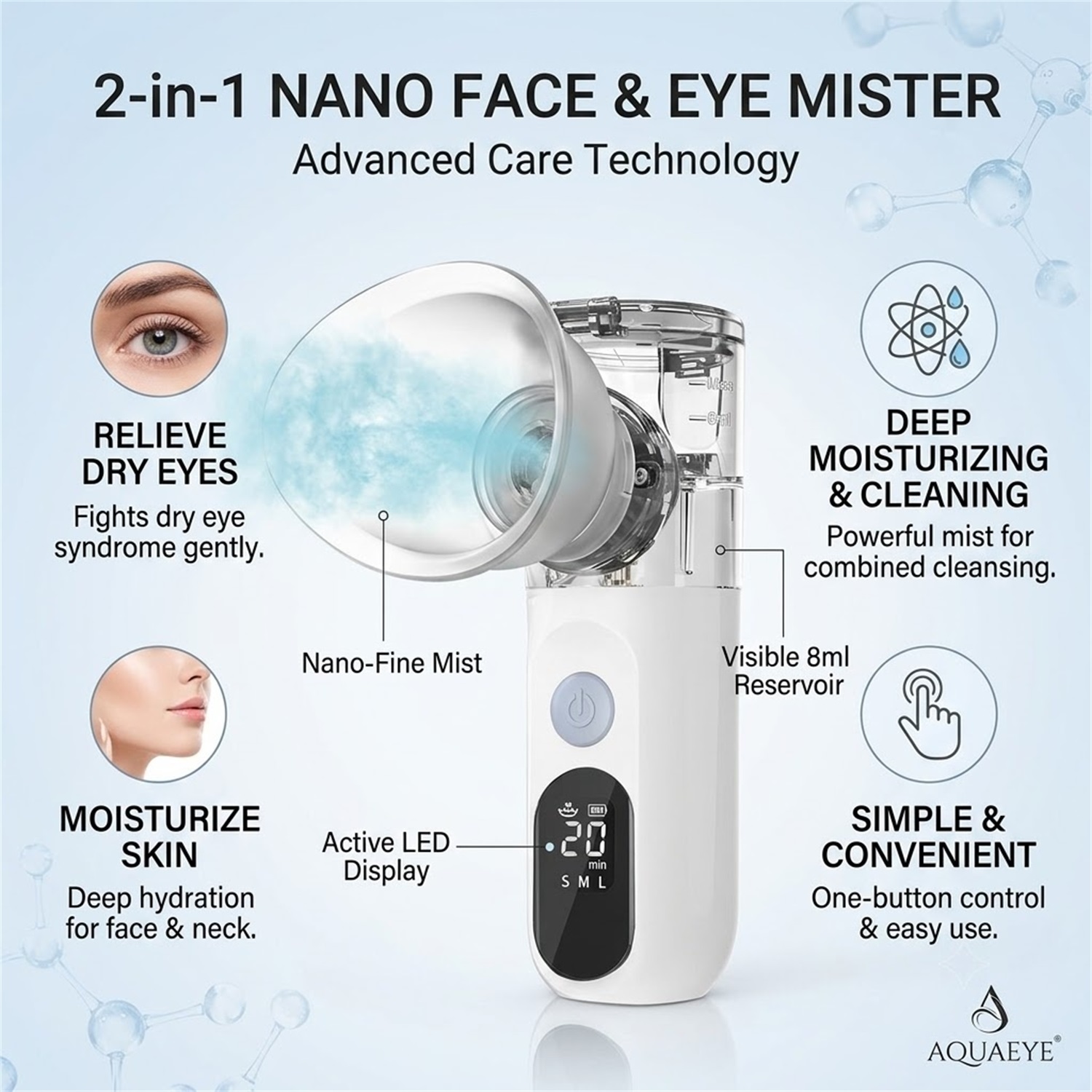 เครื่องพ่นไอน้ำสำหรับผิวหน้าแบ - Facial Steamer Nano บทวิจารณ์และราคา