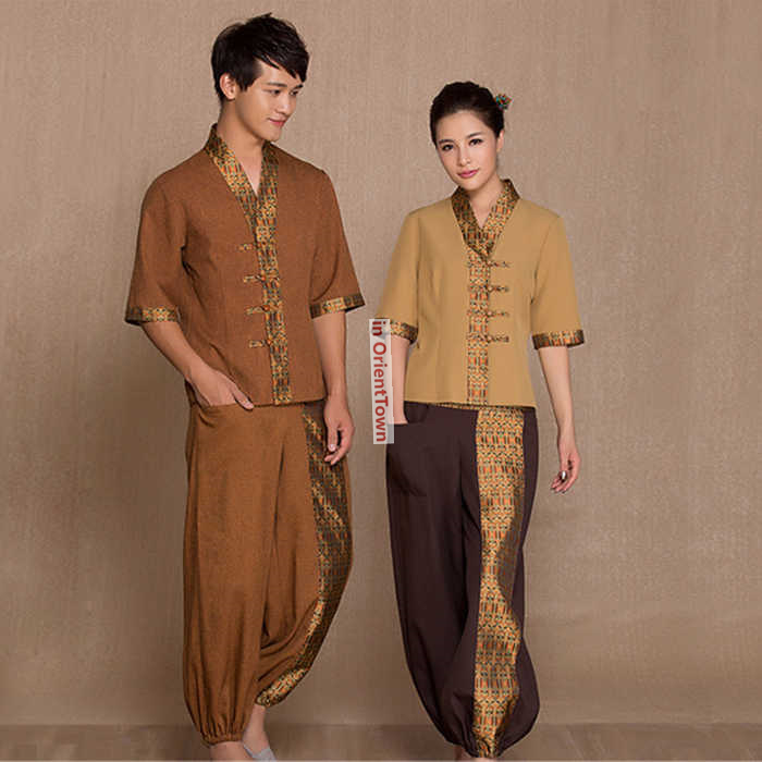 ชุดนวดสปาสไตล์ไทย เสื้อ+กางเกง - Spa Wellness Thai บทวิจารณ์และราคา