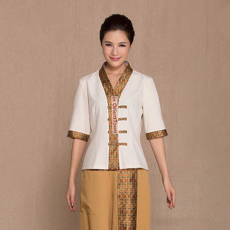 ชุดนวดสปาสไตล์ไทย เสื้อ+กางเกง - Spa Wellness Thai บทวิจารณ์และราคา