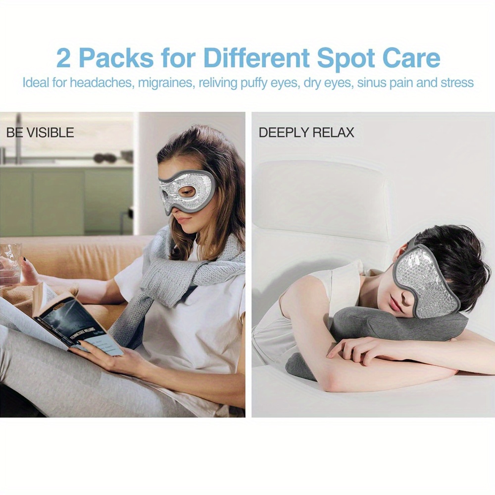 2 ชิ้น/เซ็ตเจล Eye Mask Coolin - Eye Mask Heated บทวิจารณ์และราคา