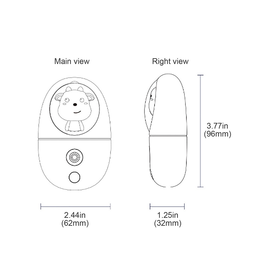 เครื่องพ่นไอน้ำนาโนขนาดเล็ก 35 - Facial Steamer Nano บทวิจารณ์และราคา