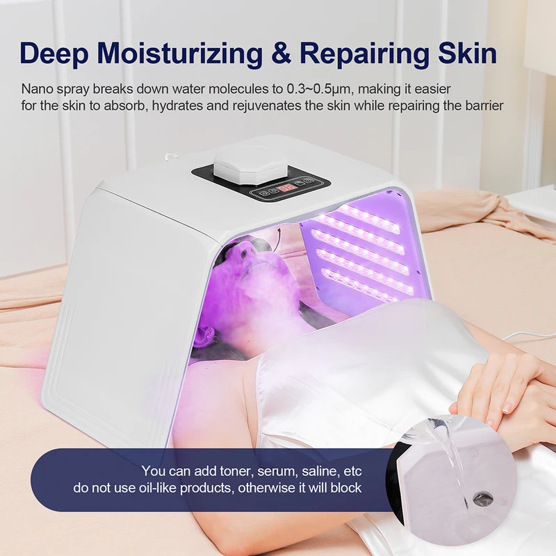 7 สี LED โฟตอนบิวตี้มาส์กบำรุง - Spa & Wellness Zámeček Petrovice บทวิจารณ์และราคา