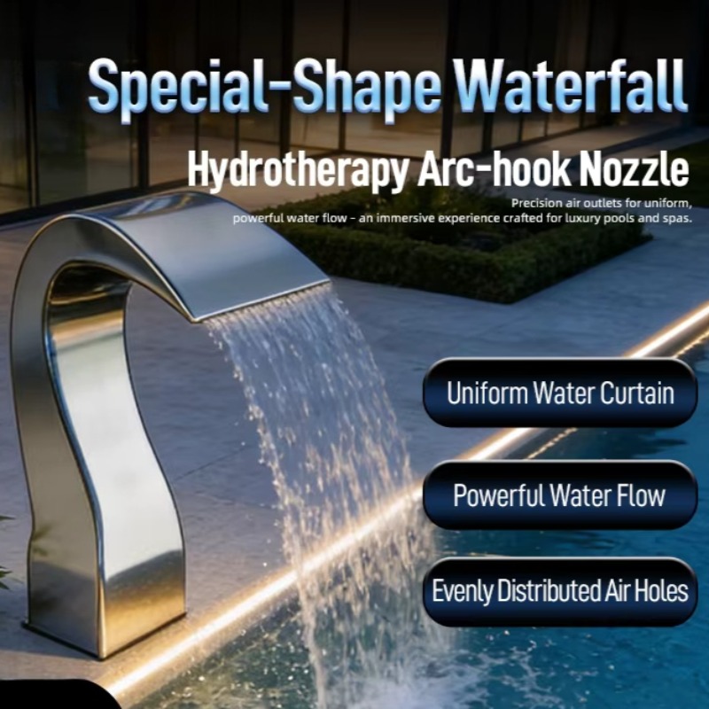 หัวฉีดน้ำรูปโค้งสแตนเลสสำหรับท - Spa & Wellness Zámeček Petrovice บทวิจารณ์และราคา