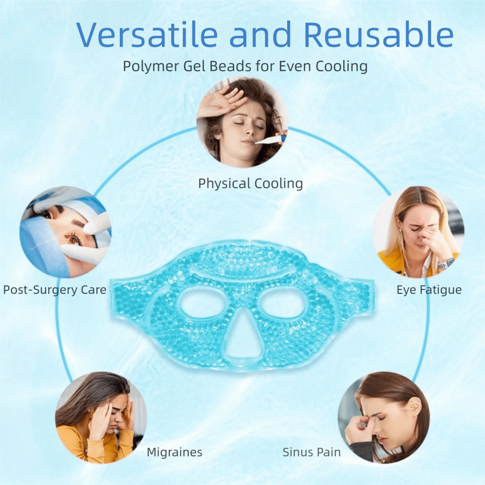 หน้ากากเจลประคบร้อนเย็นสำหรับด - Eye Mask Heated บทวิจารณ์และราคา